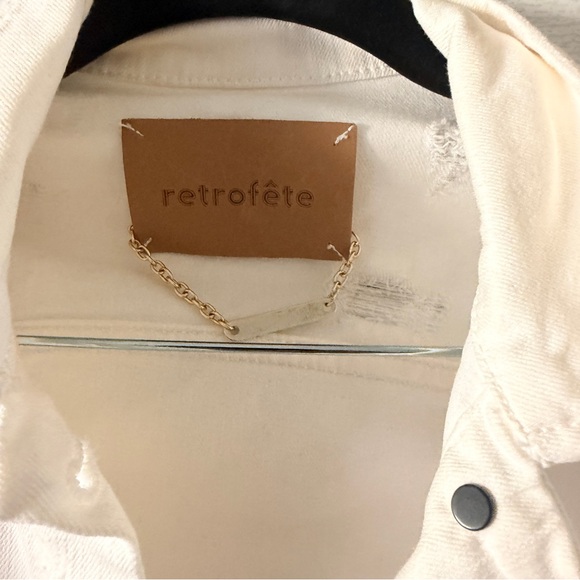 Retrofête RISSA JACKET Size Small Distressed - Picture 8 of 10